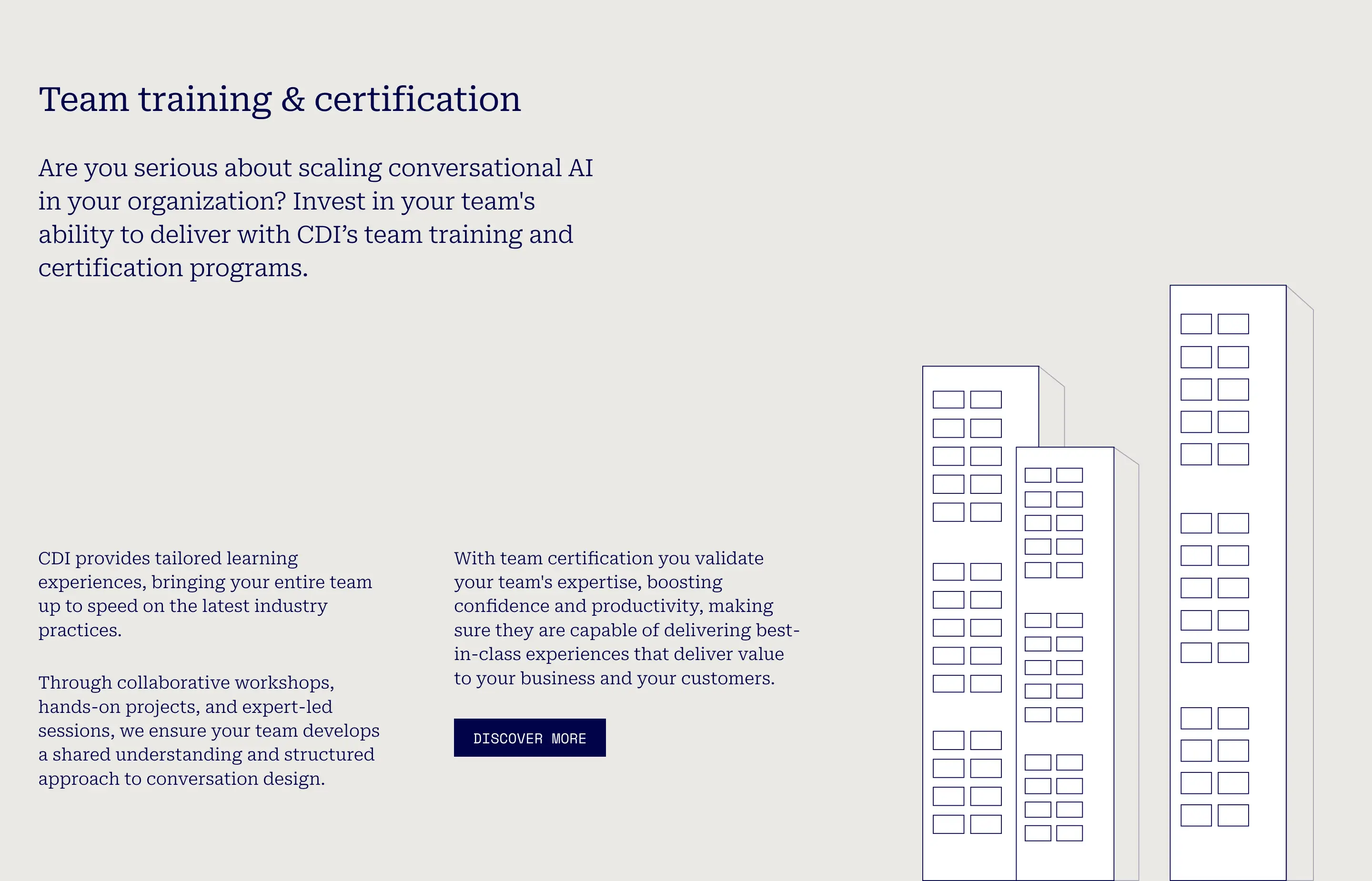 CDI Team Training Feature Design