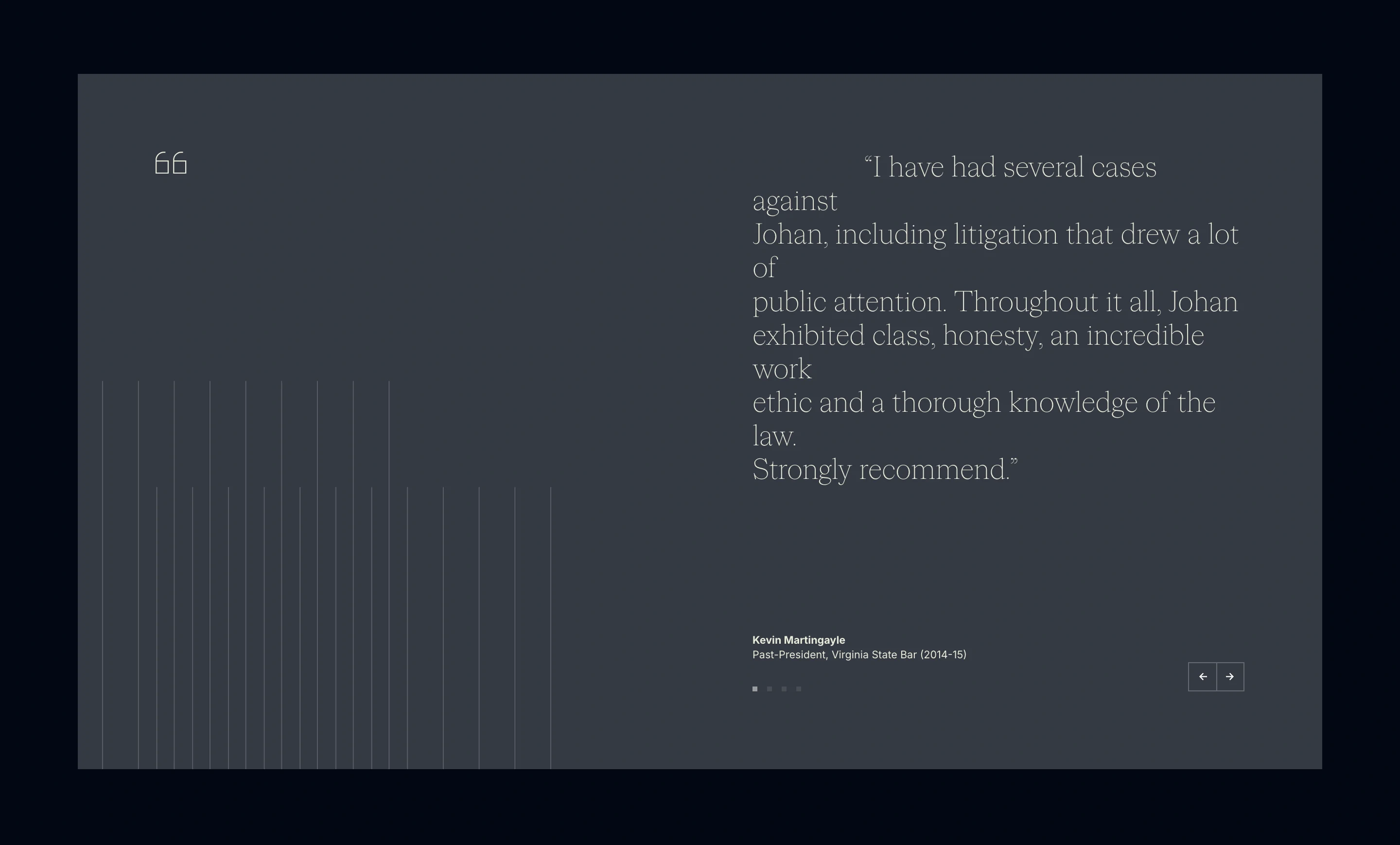 CWC Client Praise Slider Design