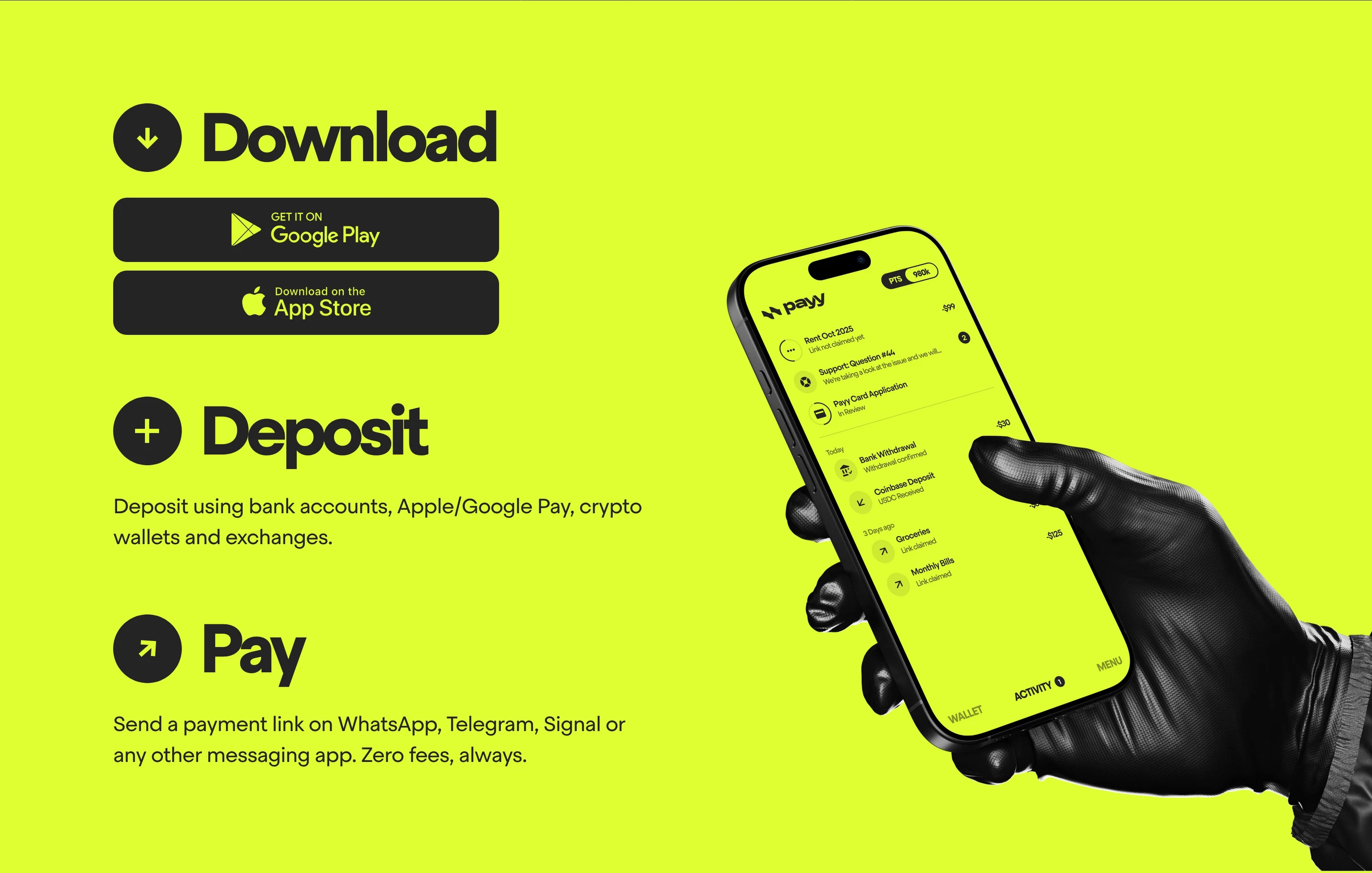 Payy CTA Design
