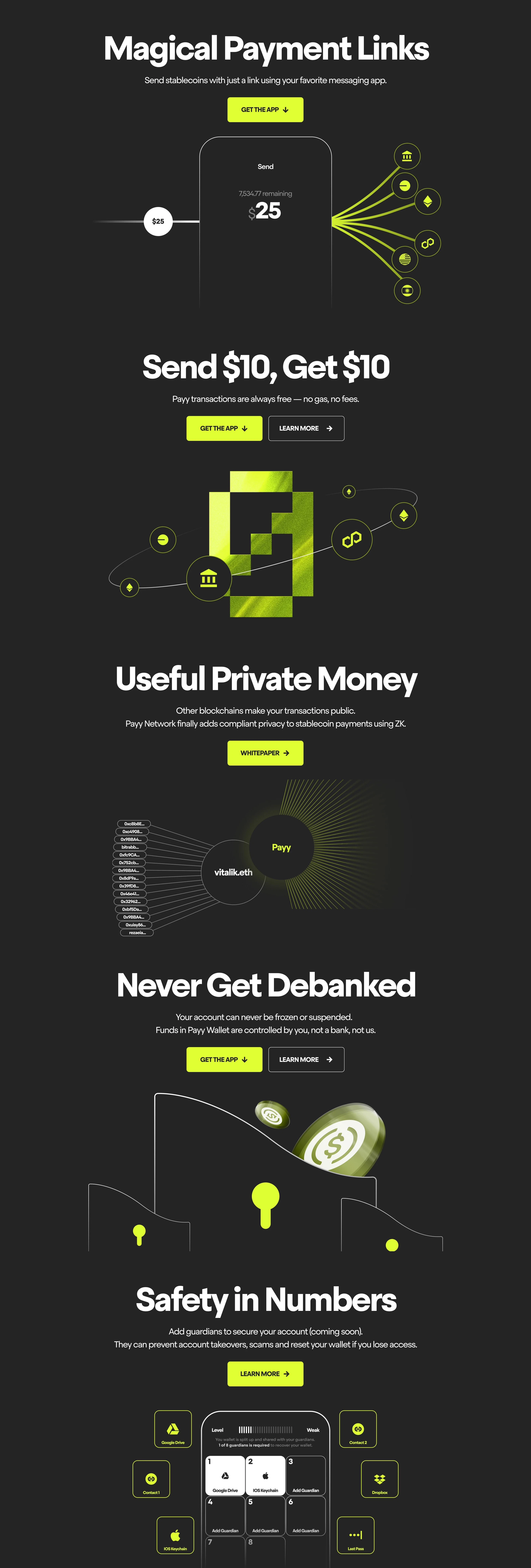 Payy Features Section Design