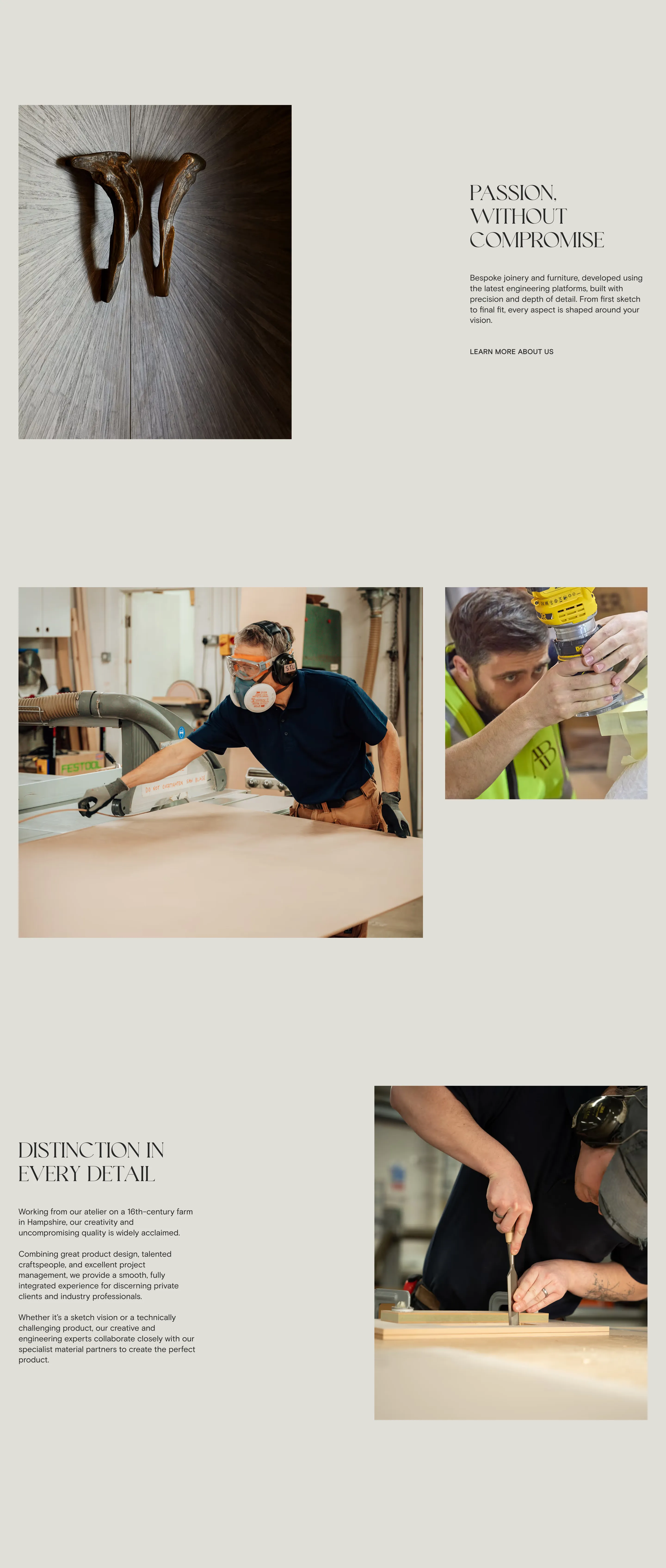 Ashton Bespoke Craftsmanship Feature Design