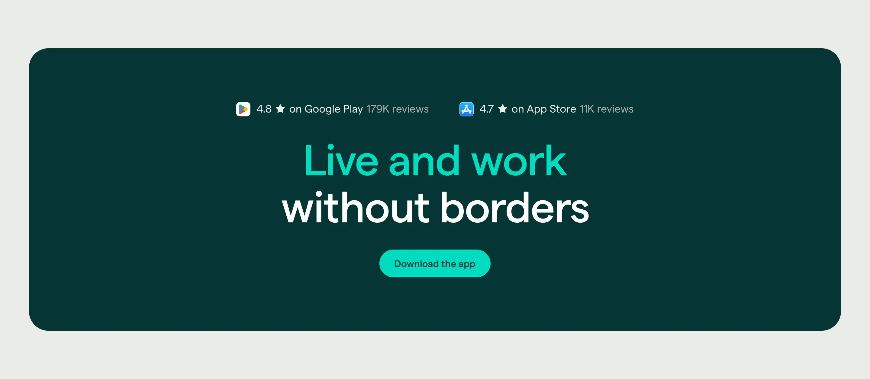 AstroPay App Download Call To Action Design