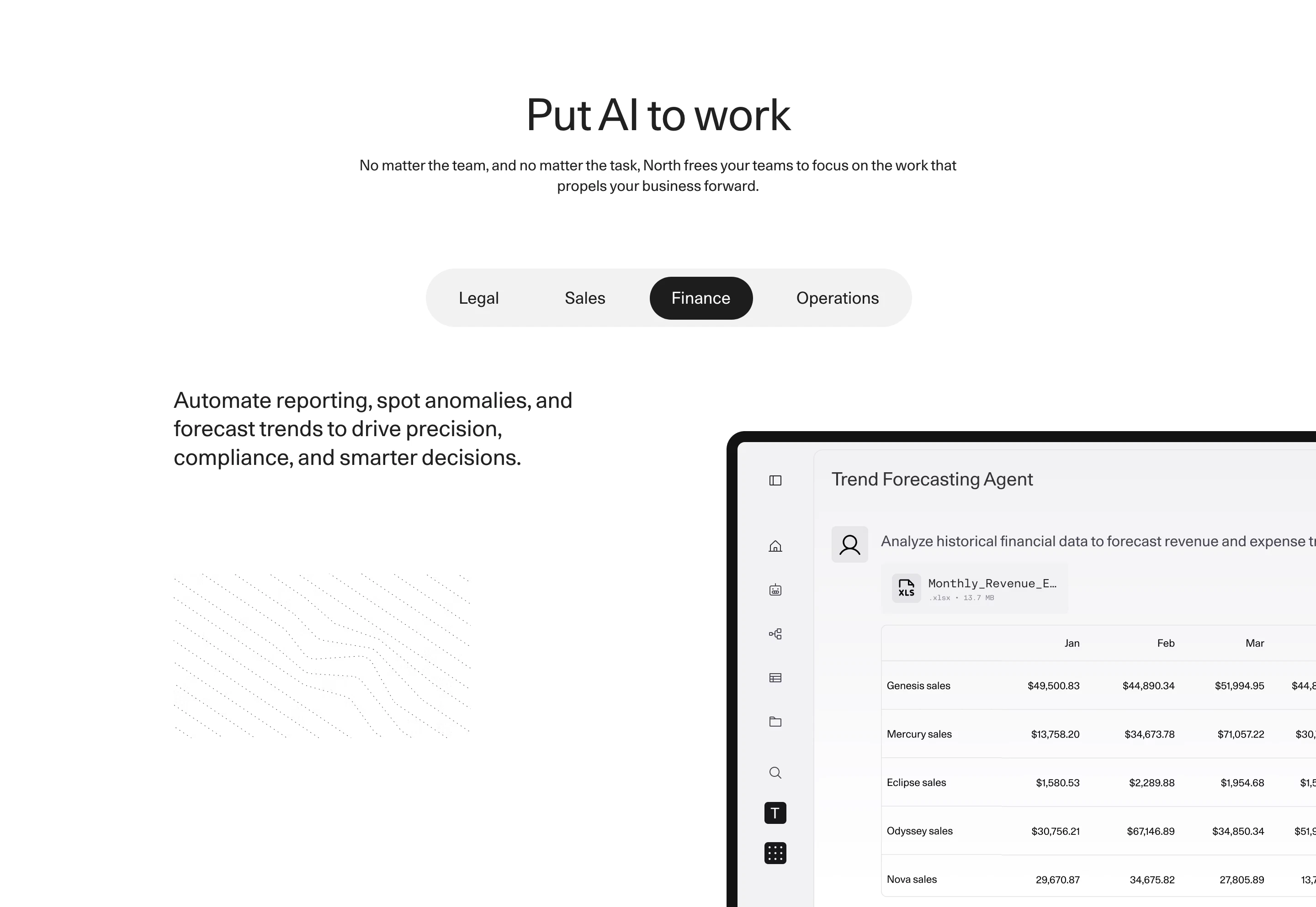 Cohere AI Use-Cases Tabbed Feature Design