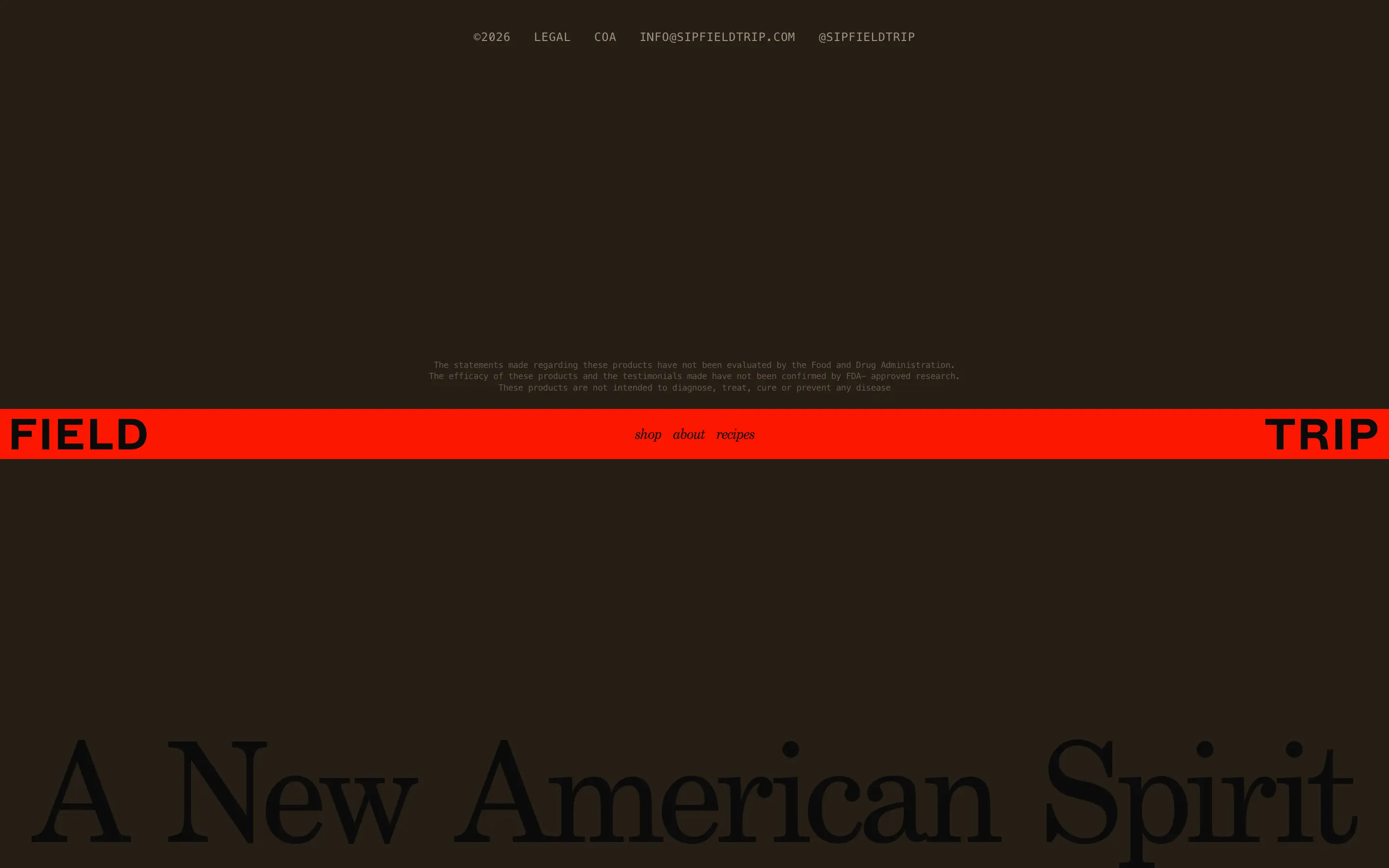 Field Trip Company Info Footer Design
