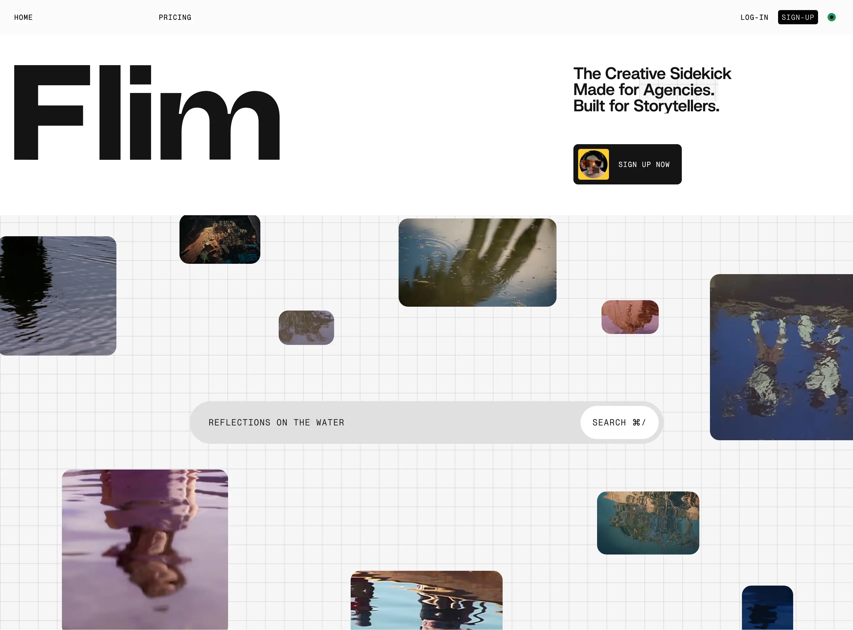 Film Brand Messaging Hero Design