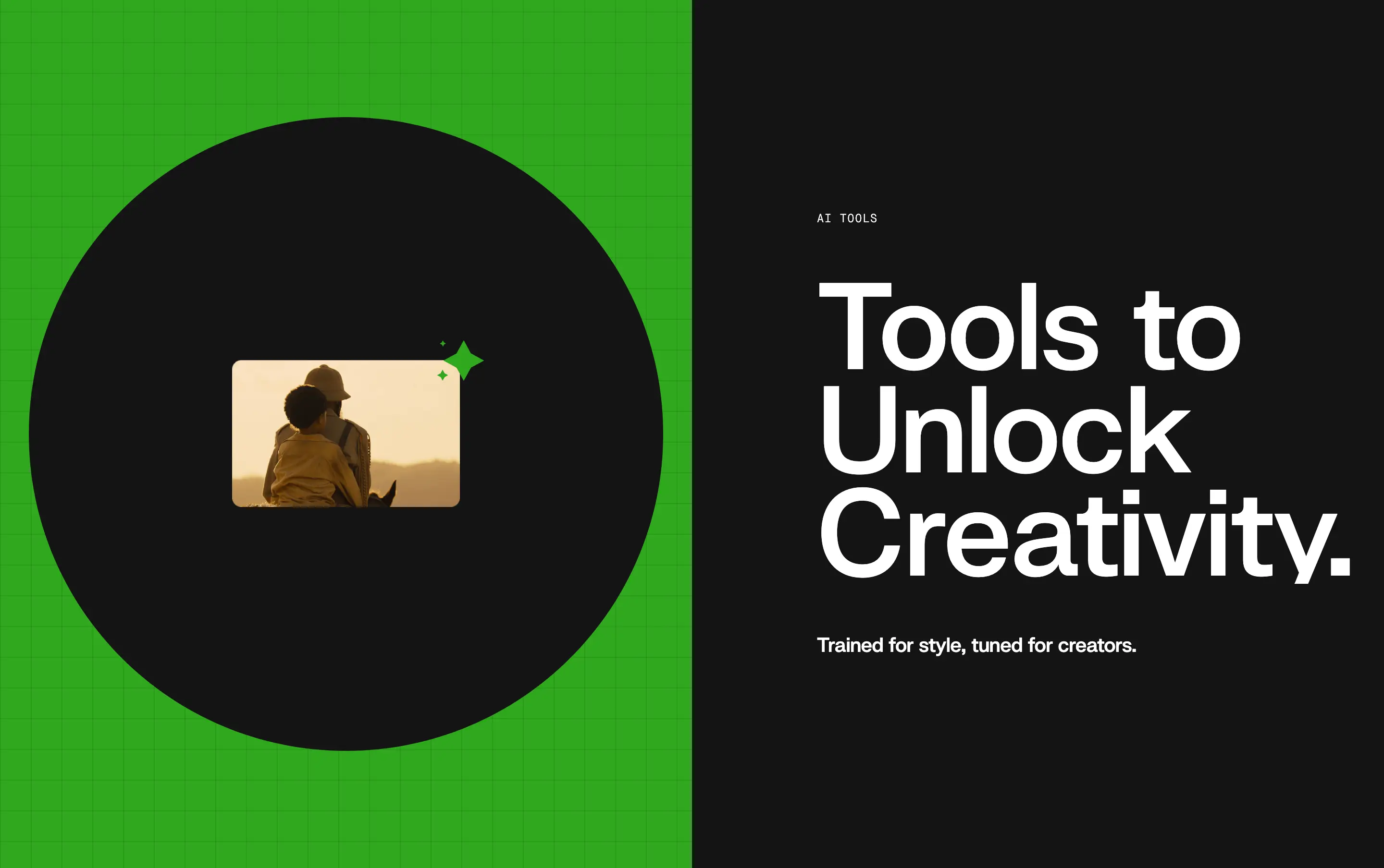 Film Creativity Tools Headline Display Design