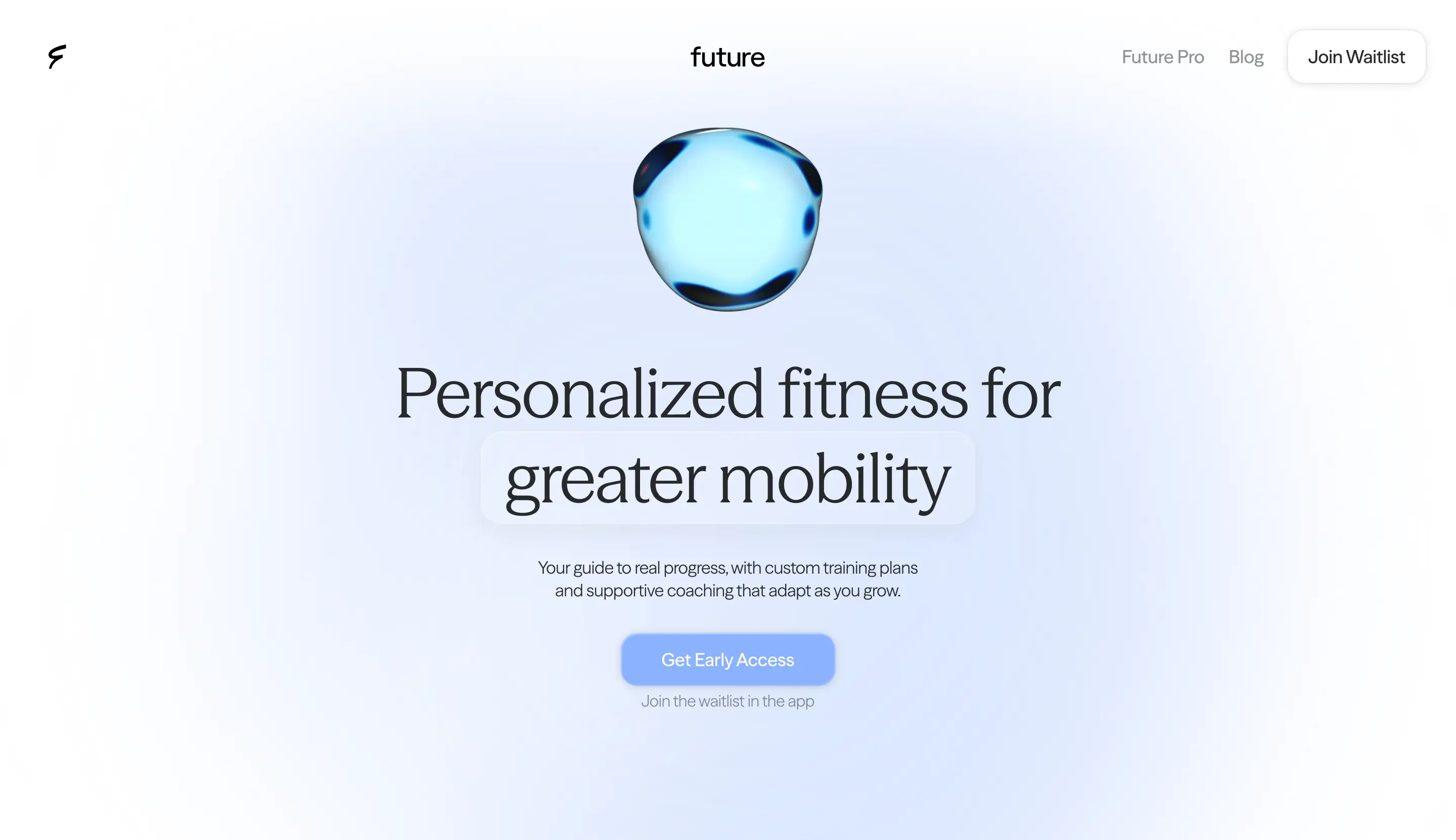 Future Fitness CTA Design