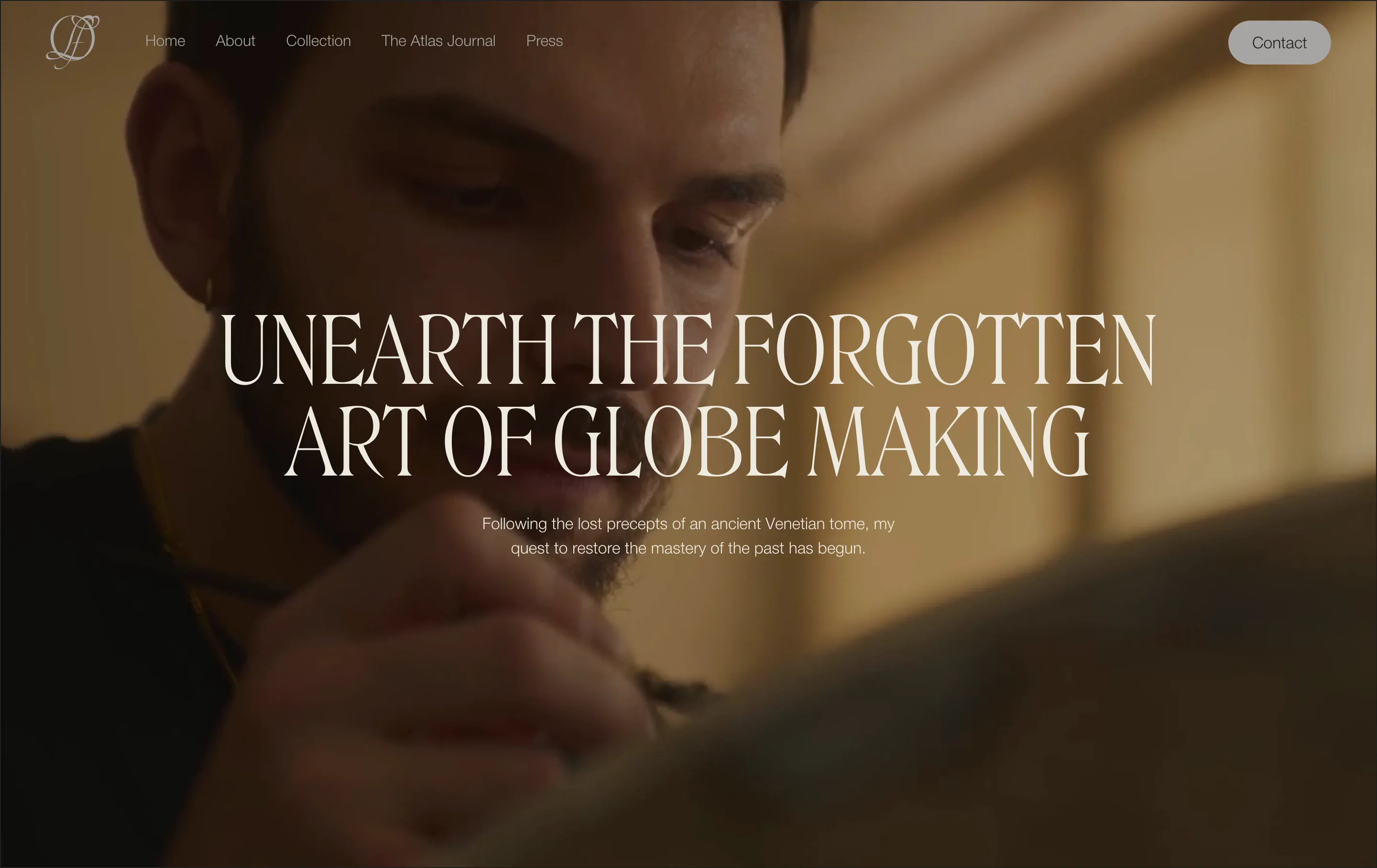 Leonardo Globe Craft Hero Design