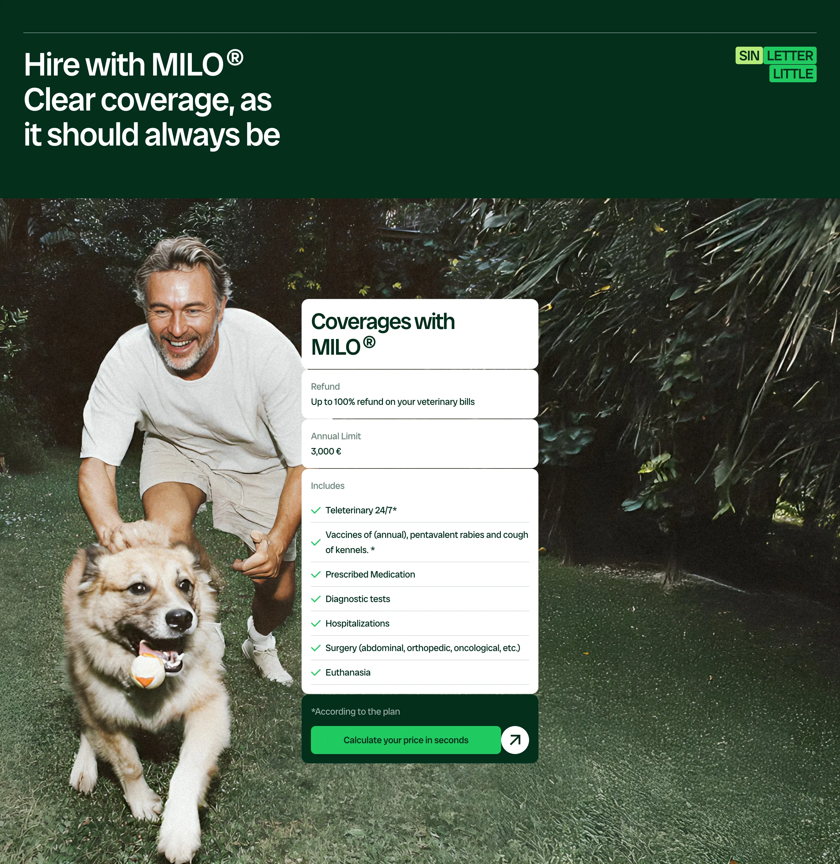 Milo Policy Details Coverage Summary Design