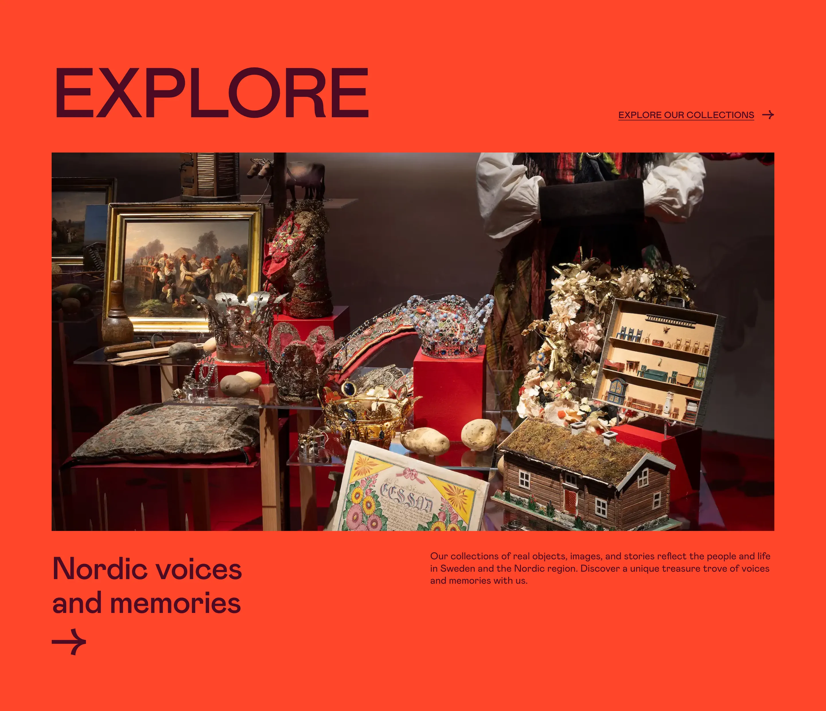 Nordiska Museet Collection Feature Design
