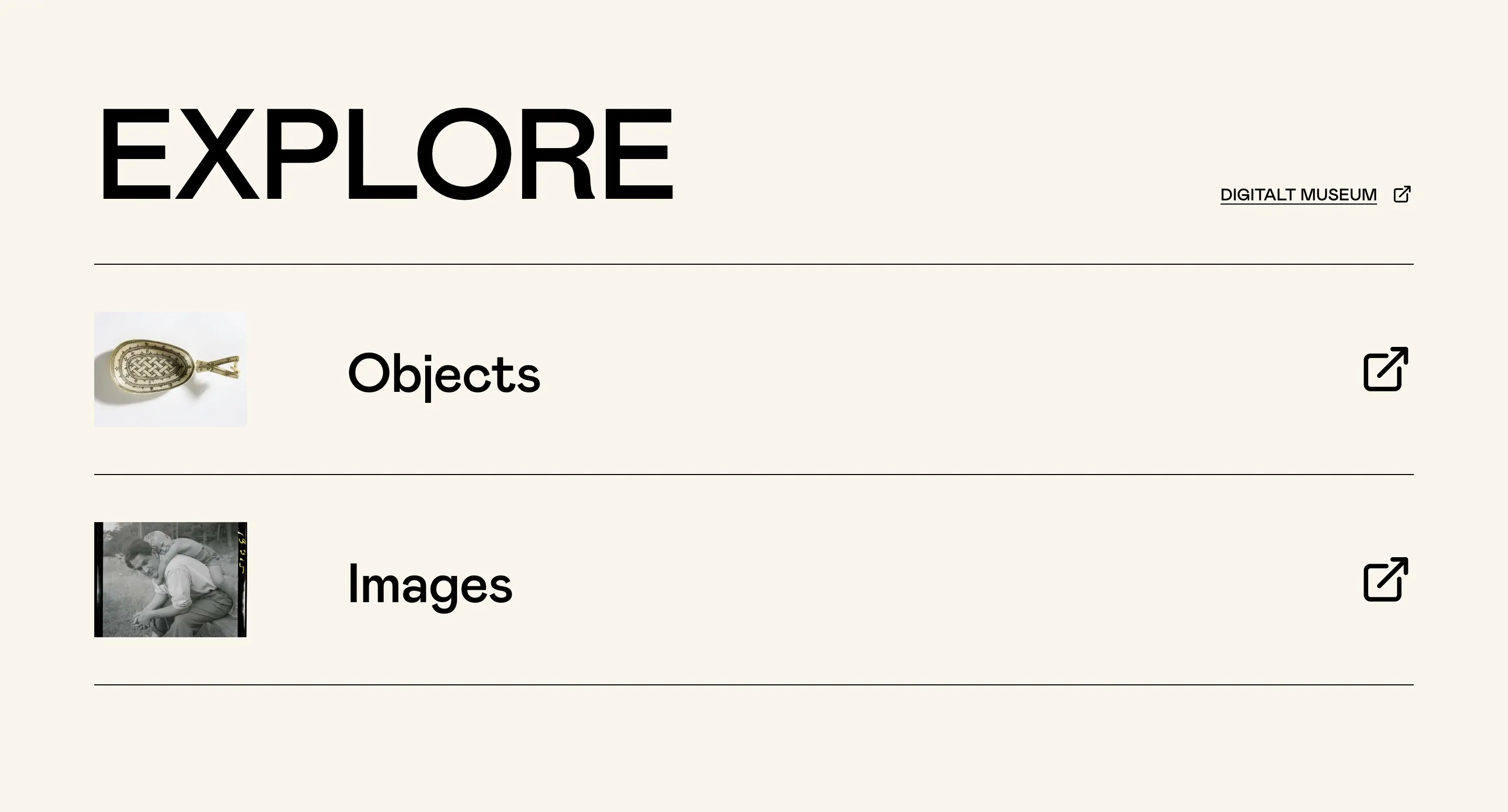Nordiska Museet Museum Archive List Design