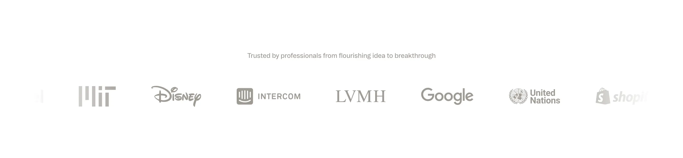Obvious Customer Logo Cloud Design