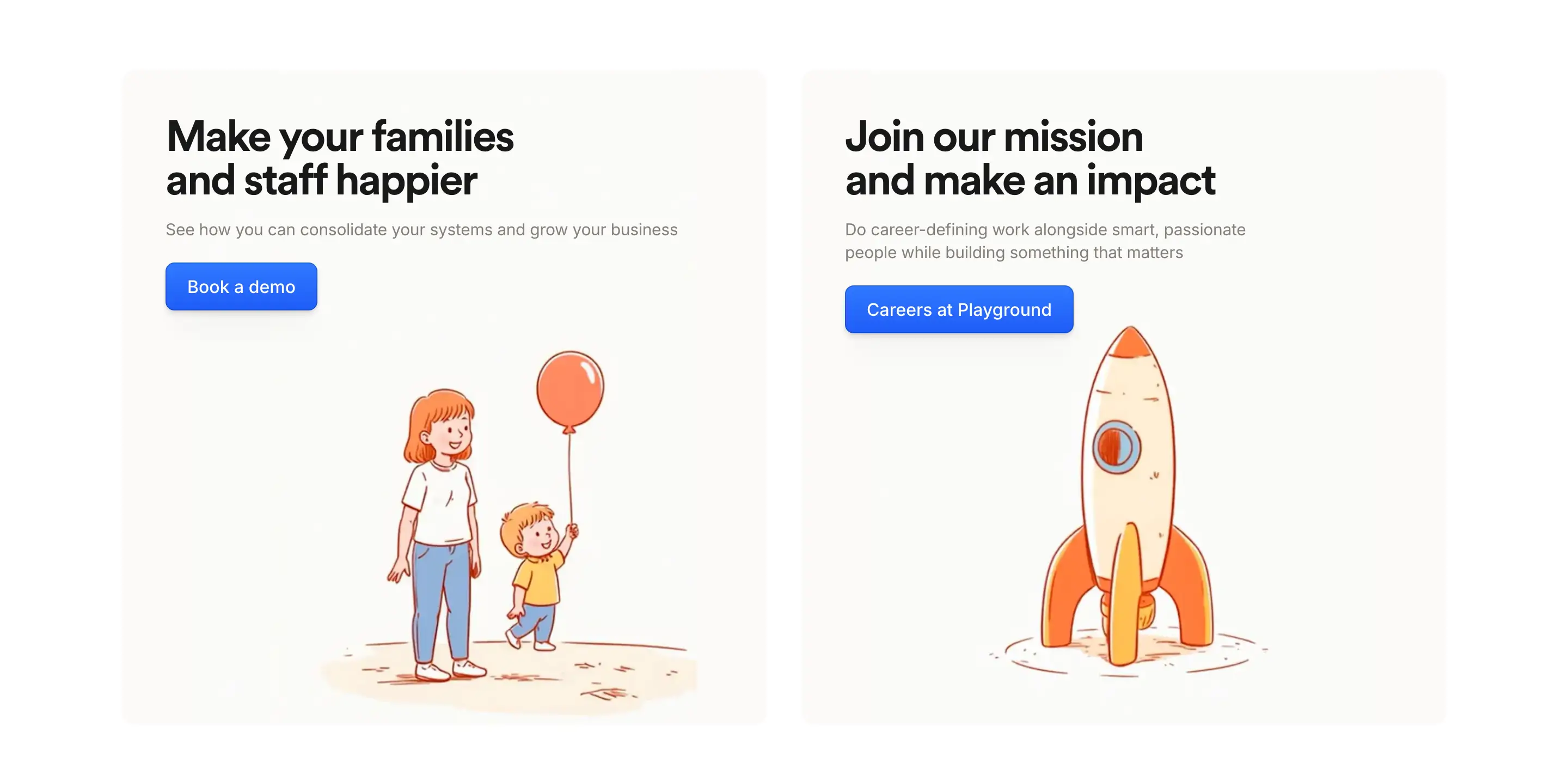 Playground Growth CTA Design