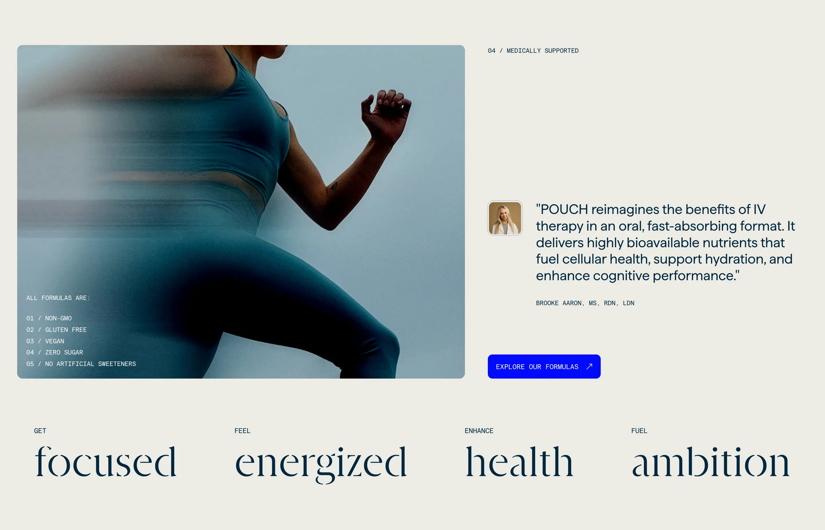 Pouch Medical Feature Design