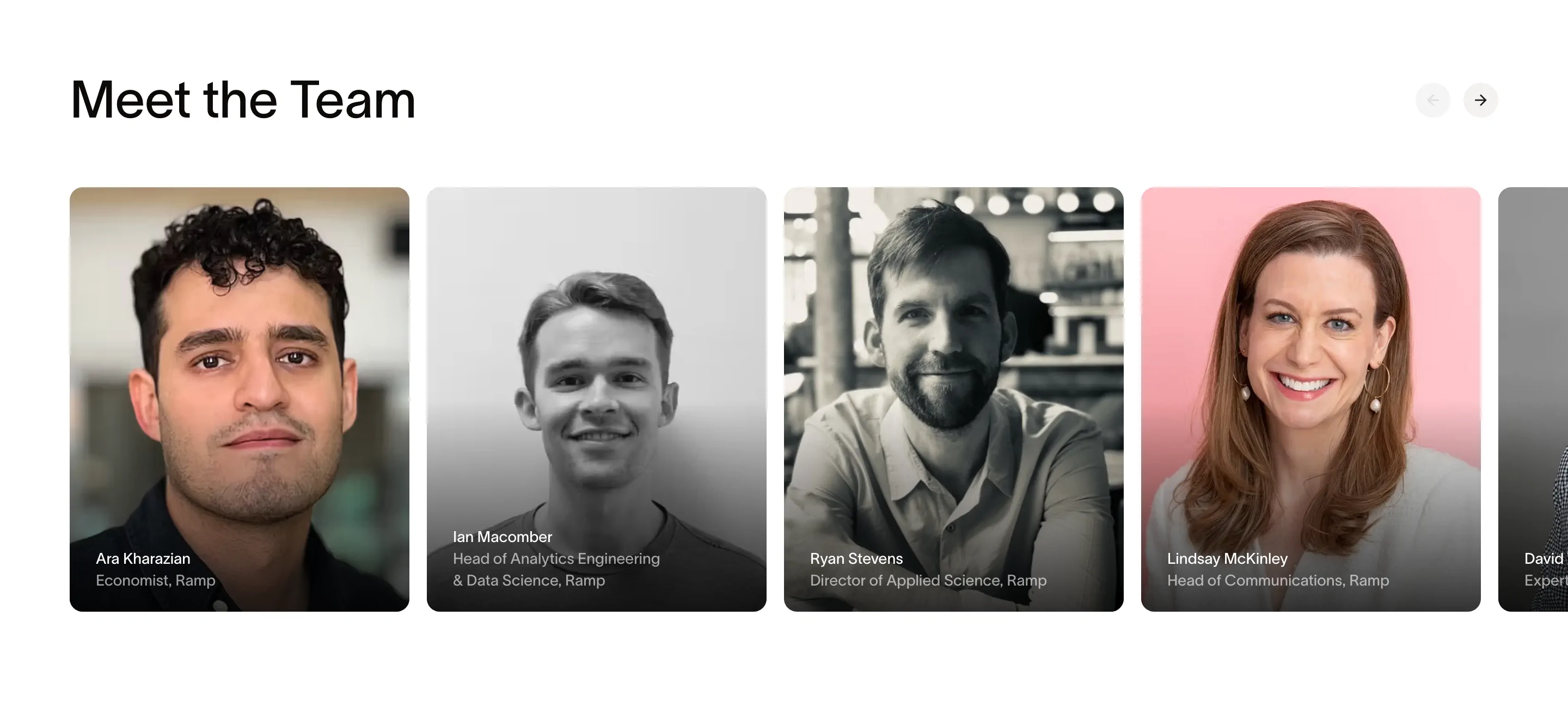 Ramp Employees Team Design