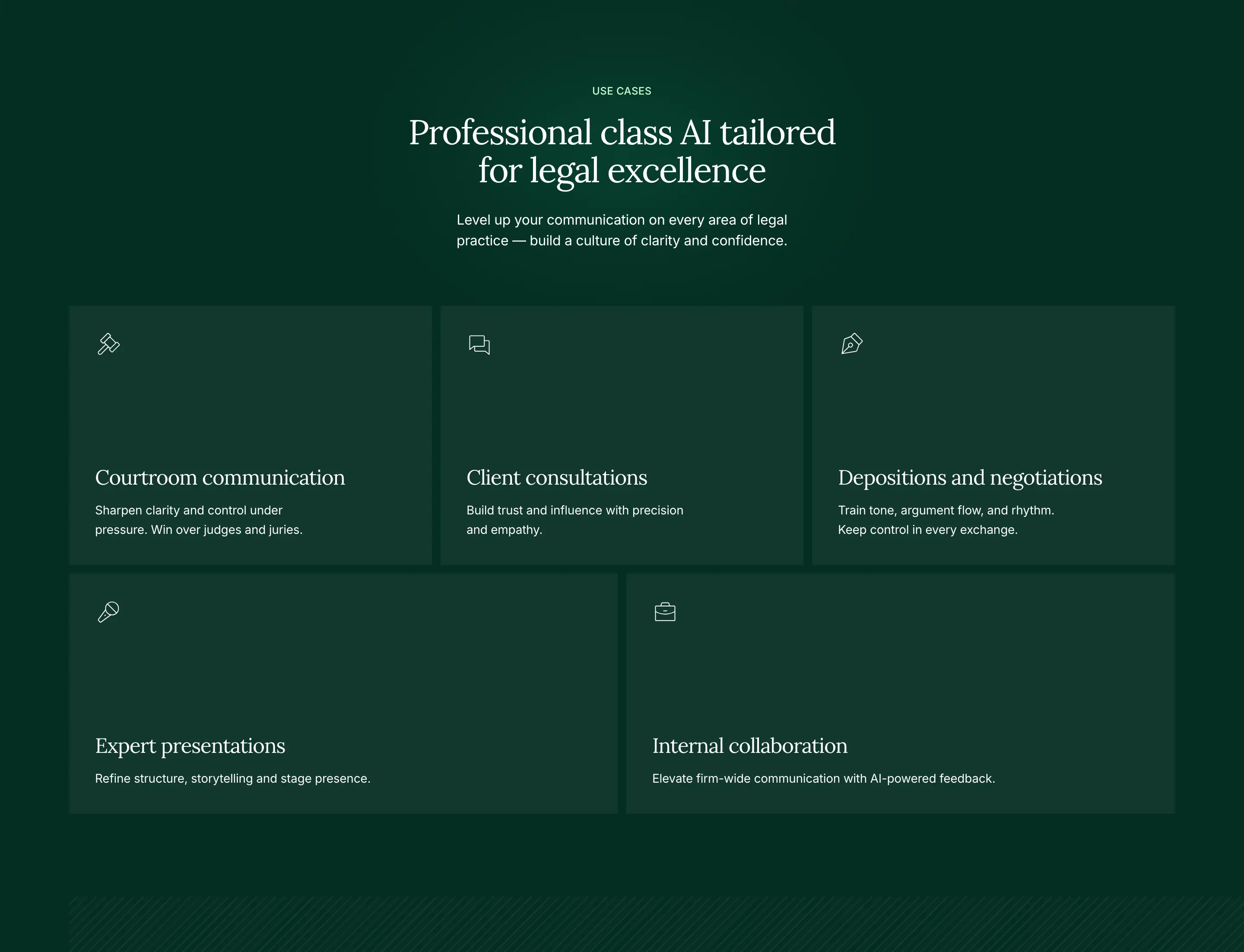 Rhetorich Legal Feature Design