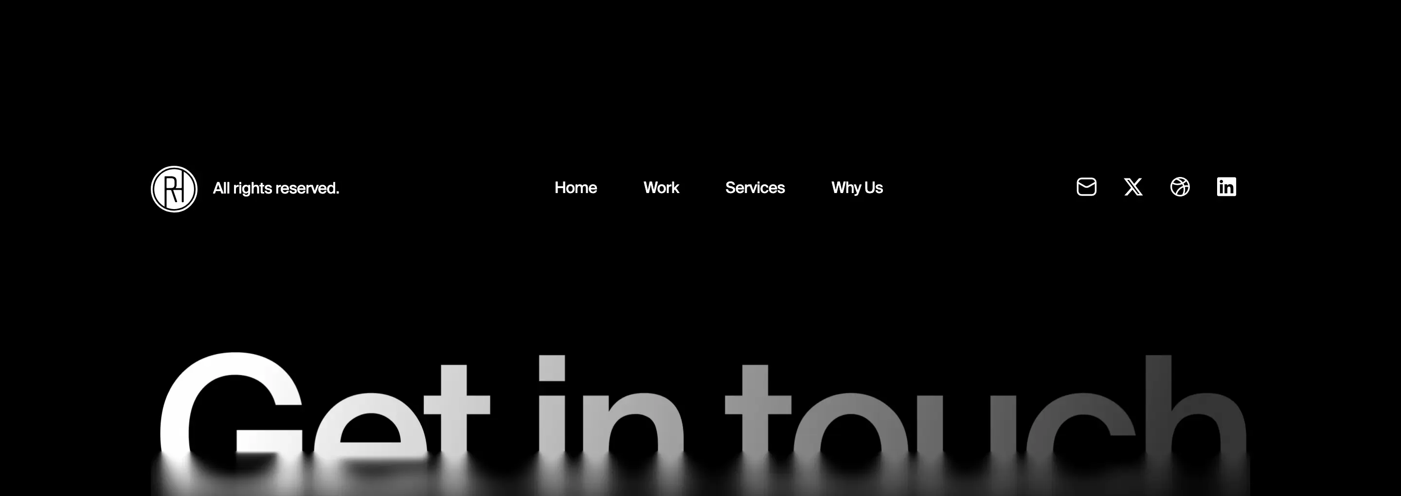 Robin Site Footer Design