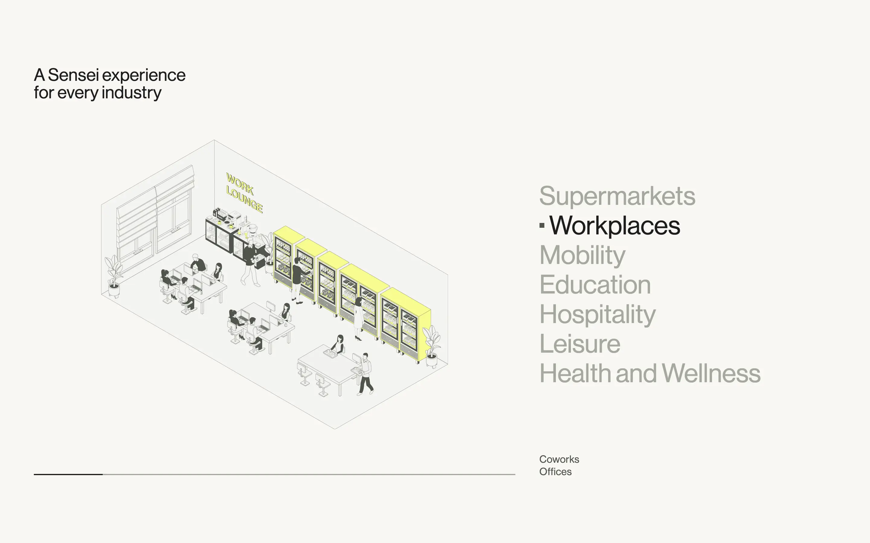 Sensei Industry Applications List Design