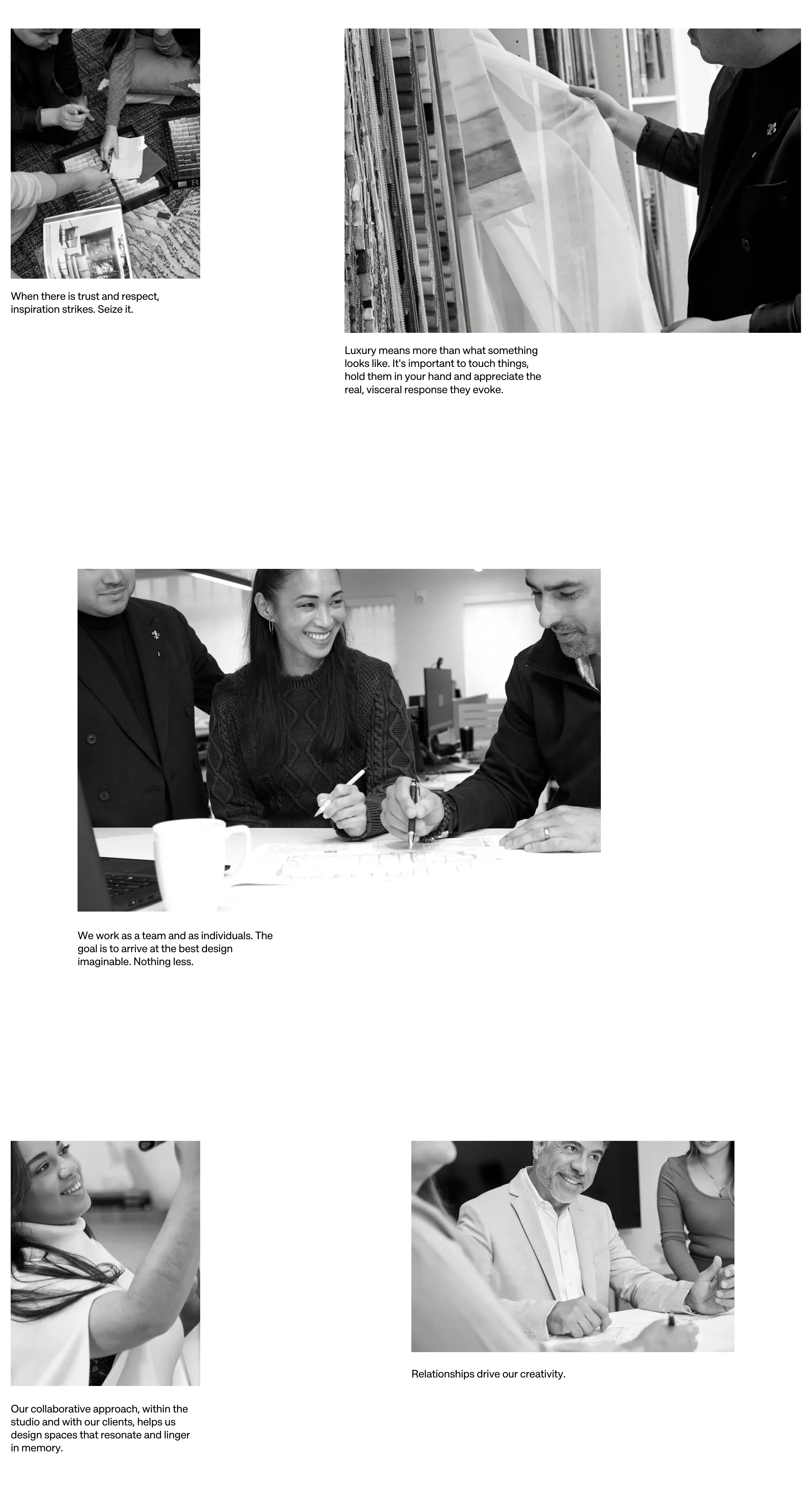 Studio Dado Philosophy Team Grid Design