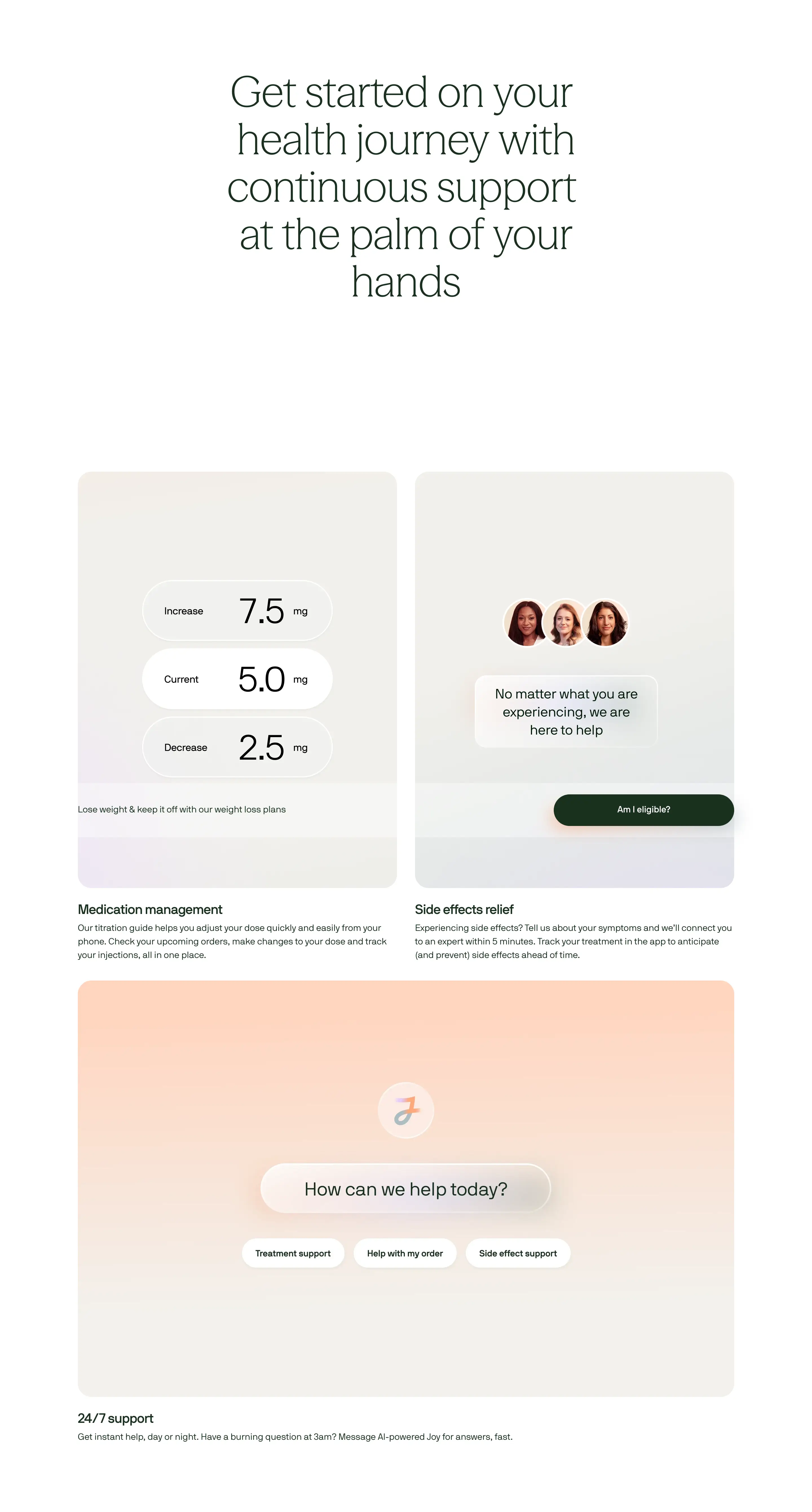 Voy Support Feature Design